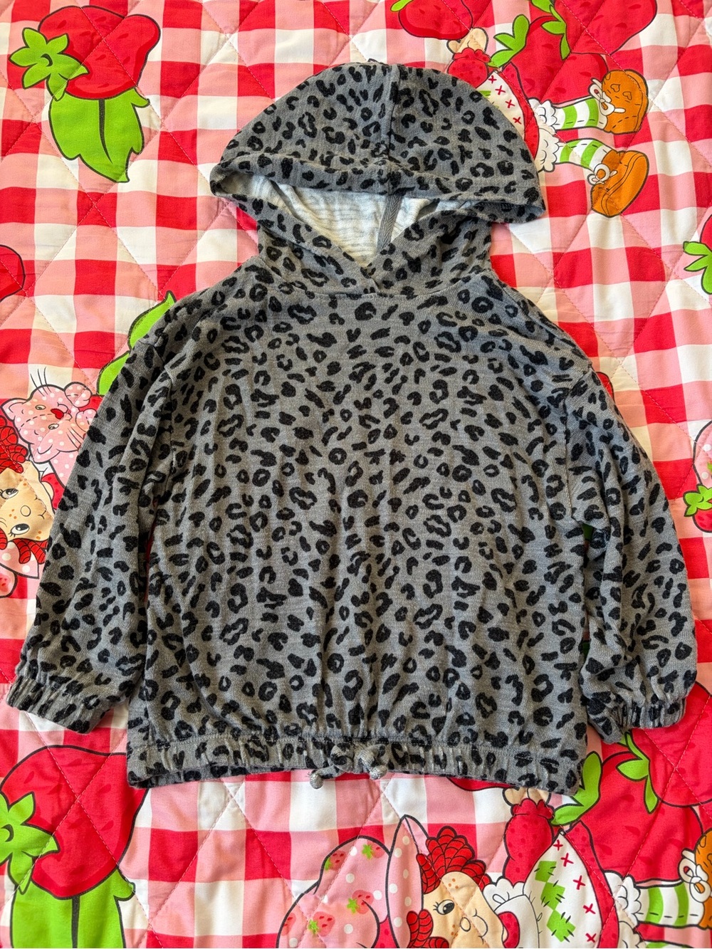 Leopard Print Hoodie